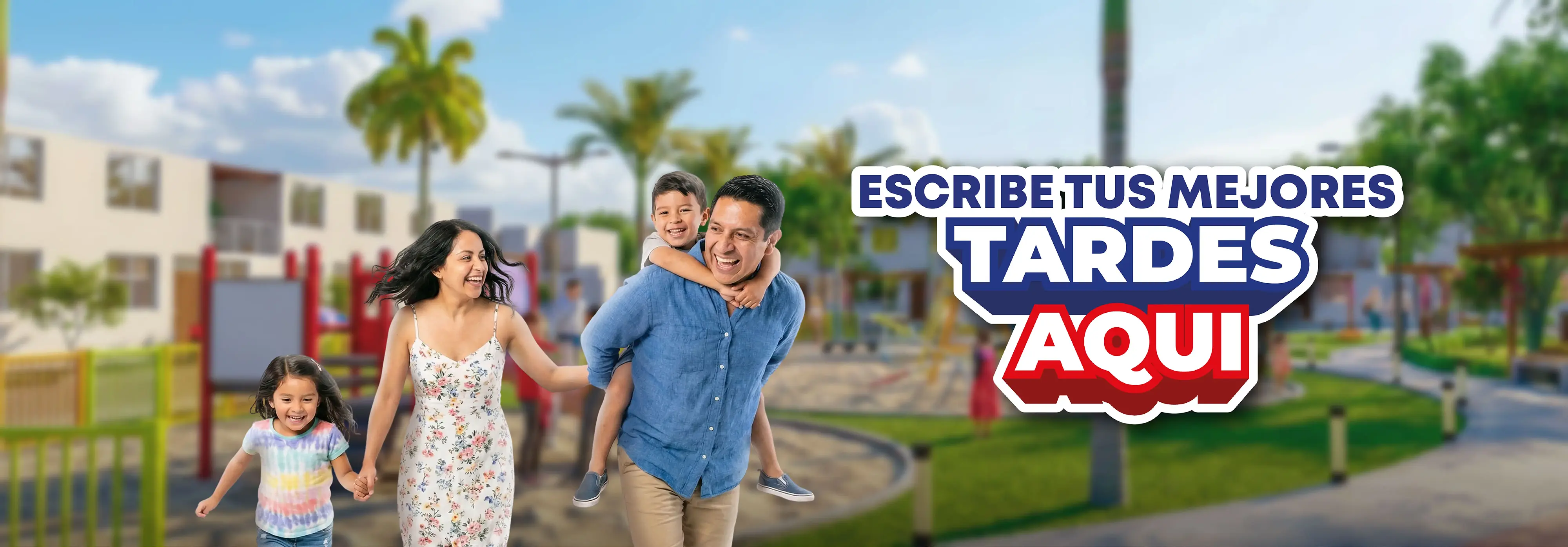 familia feliz en Las Palmas del Norte